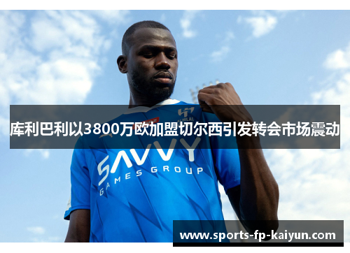 库利巴利以3800万欧加盟切尔西引发转会市场震动 库利巴利以3800万欧加盟切尔西引发转会市场震动